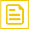 Document with folded corner red