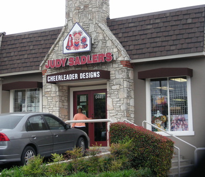 Judy Sadlers Cheerleader Designs Store Front