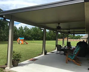 Installed Patio Cover — New Orleans, LA — Mike's Patio Covers & Screenrooms