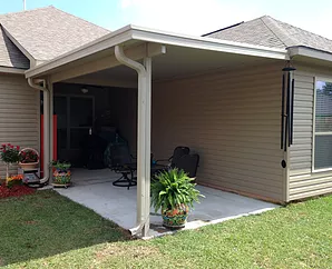White House Gutter — New Orleans, LA — Mike's Patio Covers & Screenrooms