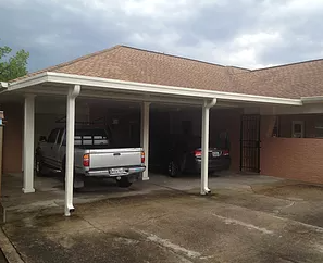 Cars Parked On Carport — New Orleans, LA — Mike's Patio Covers & Screenrooms