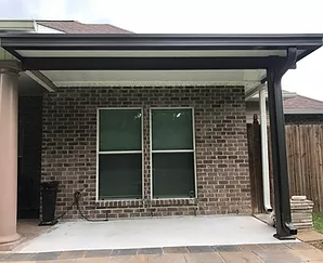 Elegant Patio Cover With Gutter — New Orleans, LA — Mike's Patio Covers & Screenrooms