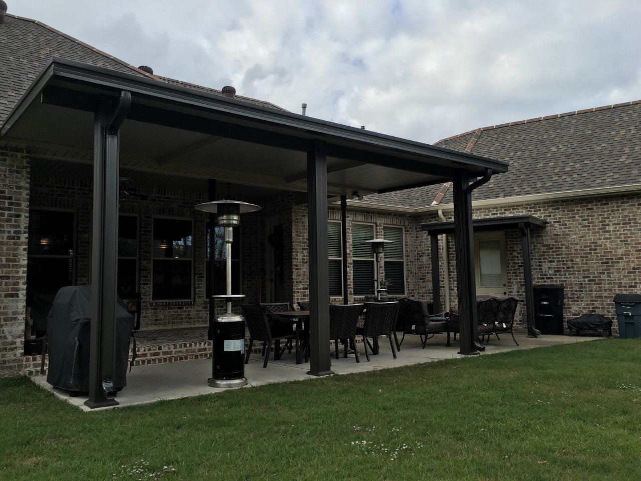 House With Patio Cover — New Orleans, LA — Mike's Patio Covers & Screenrooms