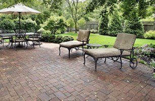A perfect garden patio