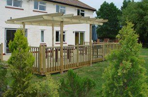 New garden decking
