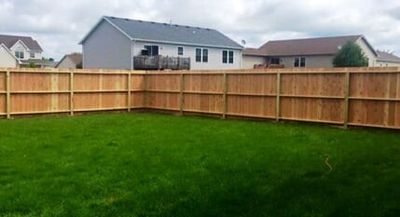 Lawn space with Fence - Fence builders in Dyer, IN Lawn space with Fence - Fence builders in Dyer, IN