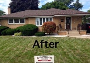 Home with new roof - roof contractors in dyer, in Home with new roof - roof contractors in dyer, in