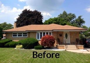 home with old roof - roofing contractors in dyer, in home with old roof - roofing contractors in dyer, in