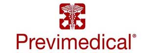 Logo di Previmedical in rosso, con il simbolo del caduceo.