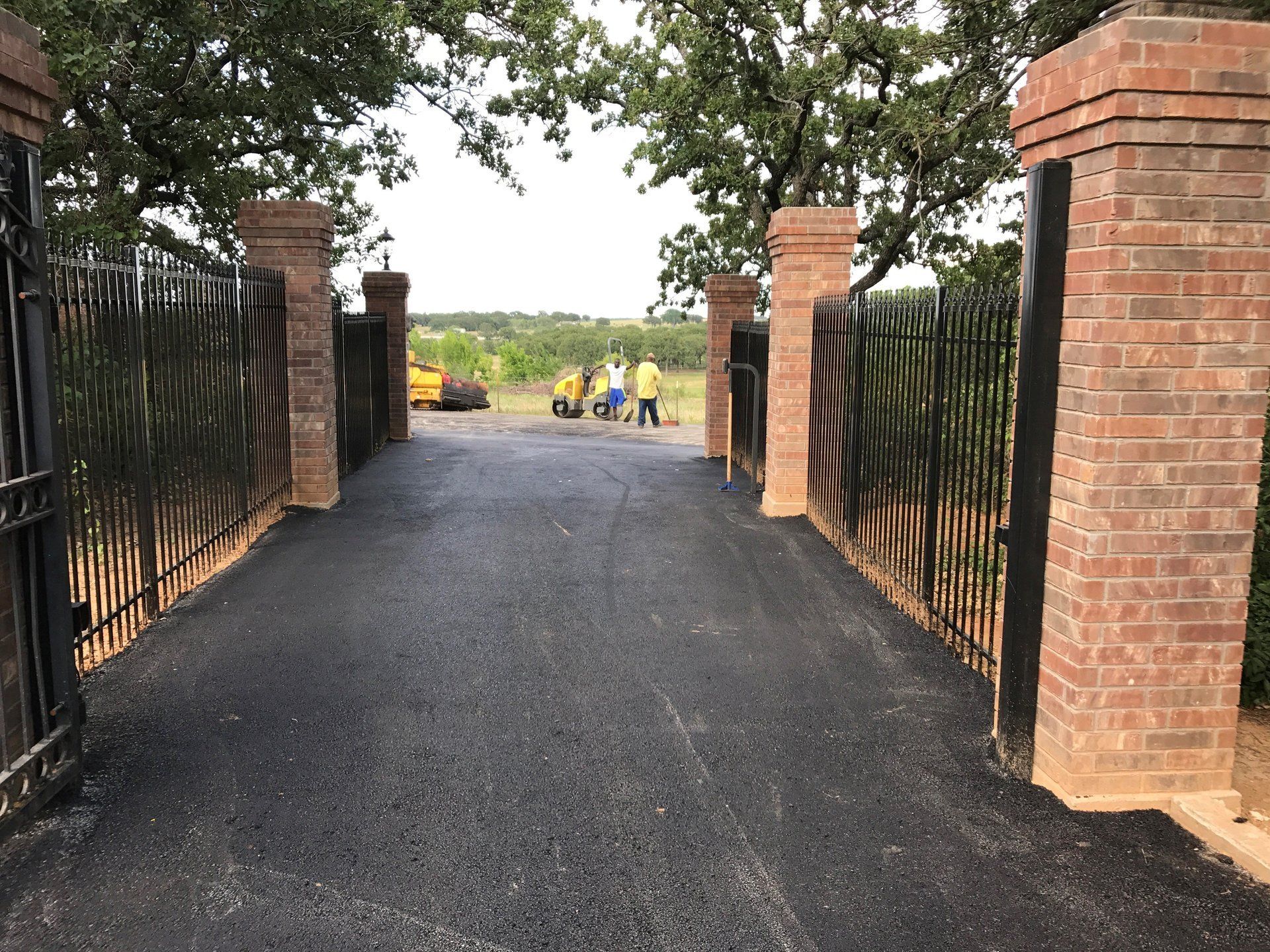 parking lot paving