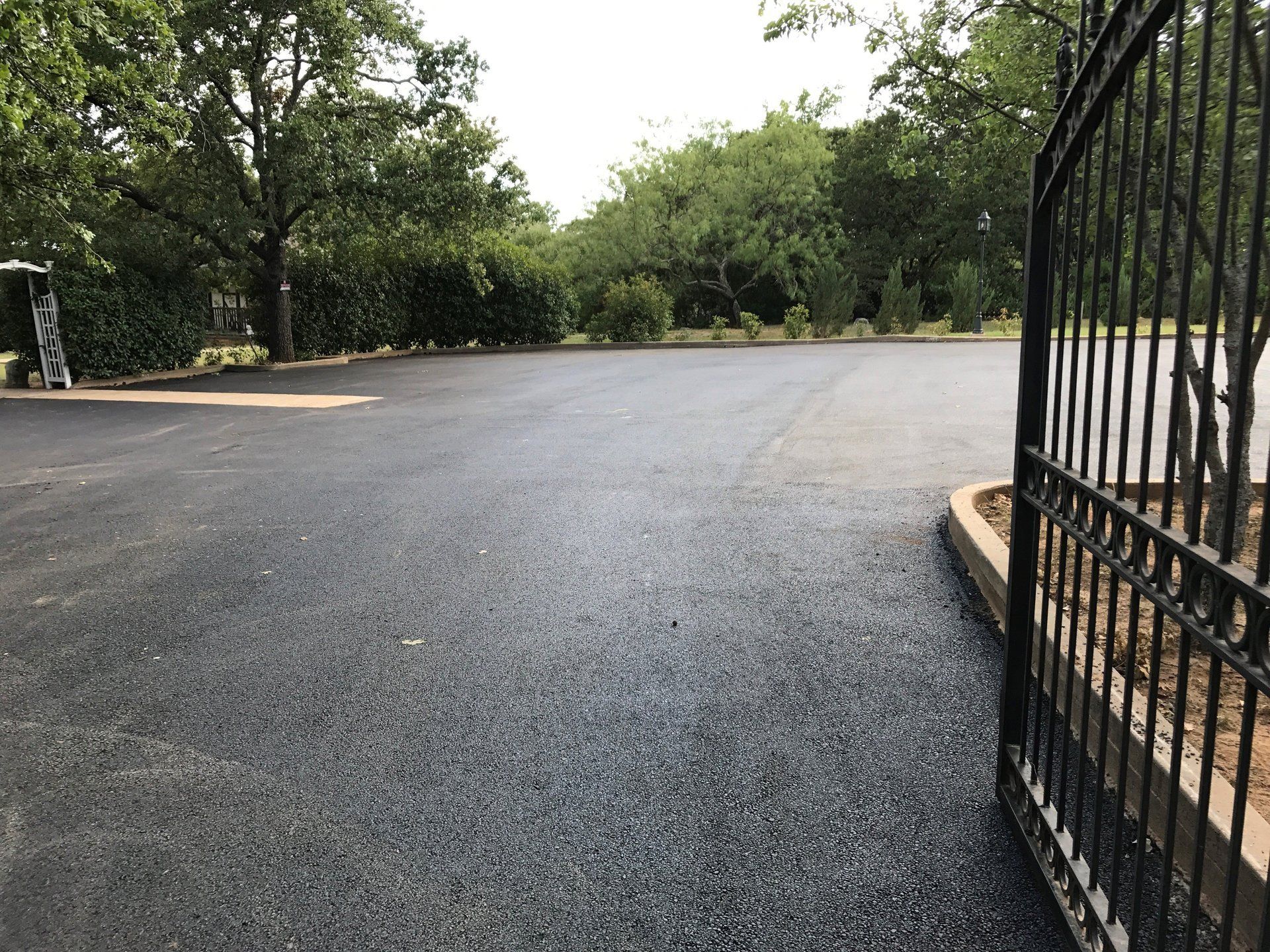 parking lot paving