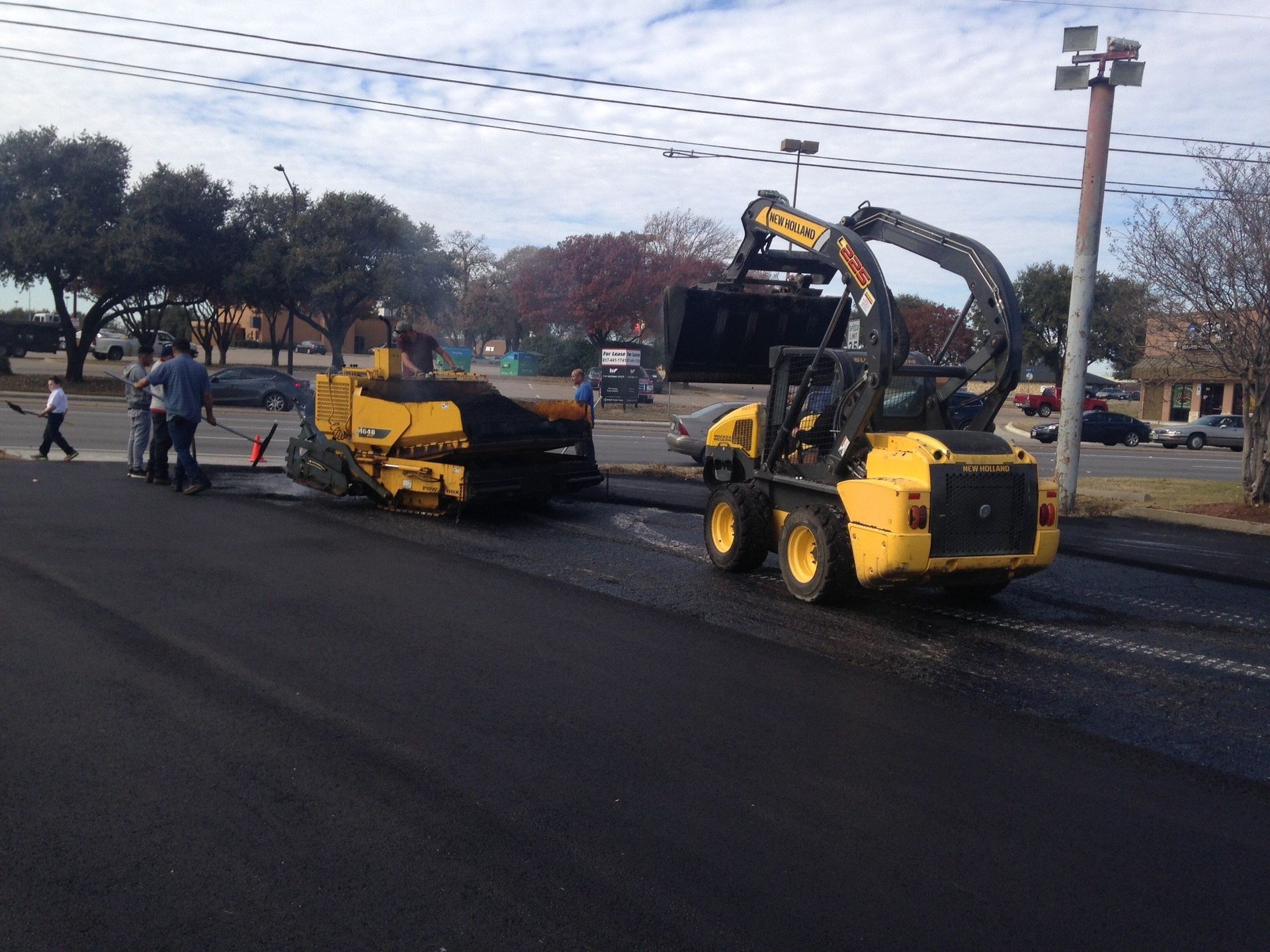 asphalt resurfacing