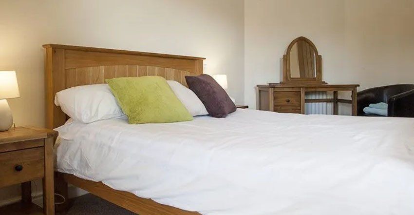 hotel bed
