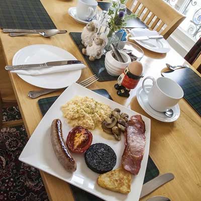 Enjoy a tasty breakfast when you stay with us