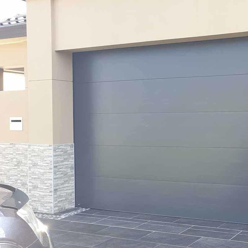 gray garage door