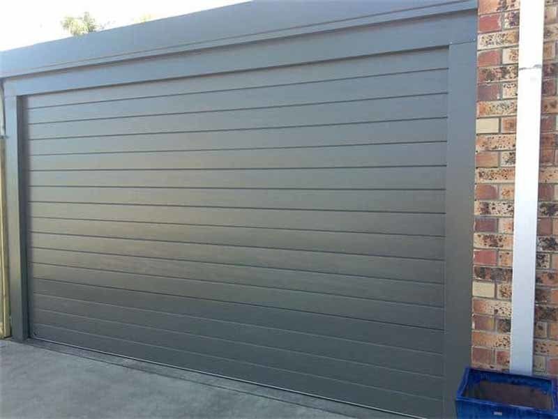 gray garage door