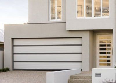 steel-line inspirations garage door on home