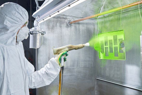 Industrial coating service