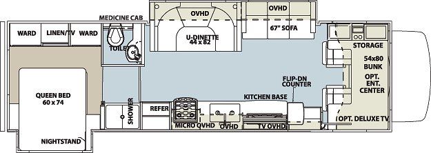 32 foot model floor plan