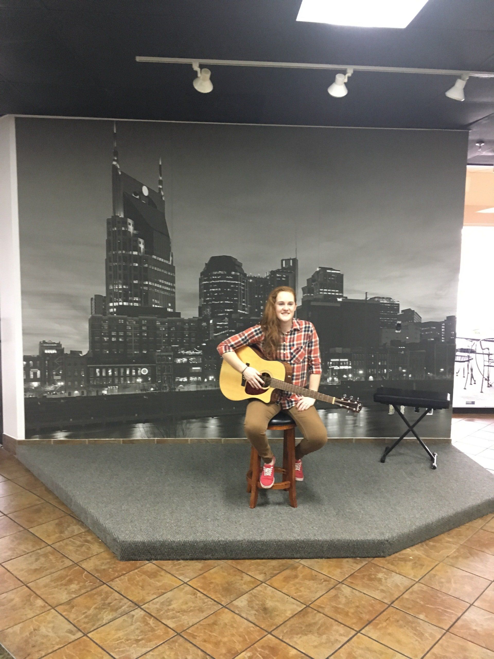 Outstanding — Girl Playing the Guitar in Franklin, TN