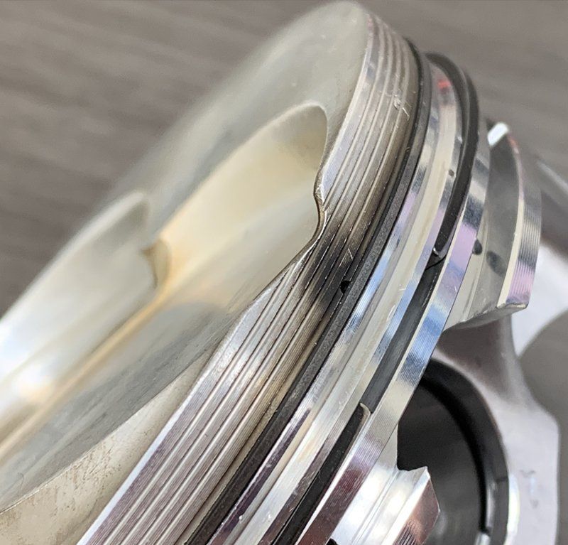 Example of Gas Ported Piston | Phoenix, AZ | Total Seal Piston Rings