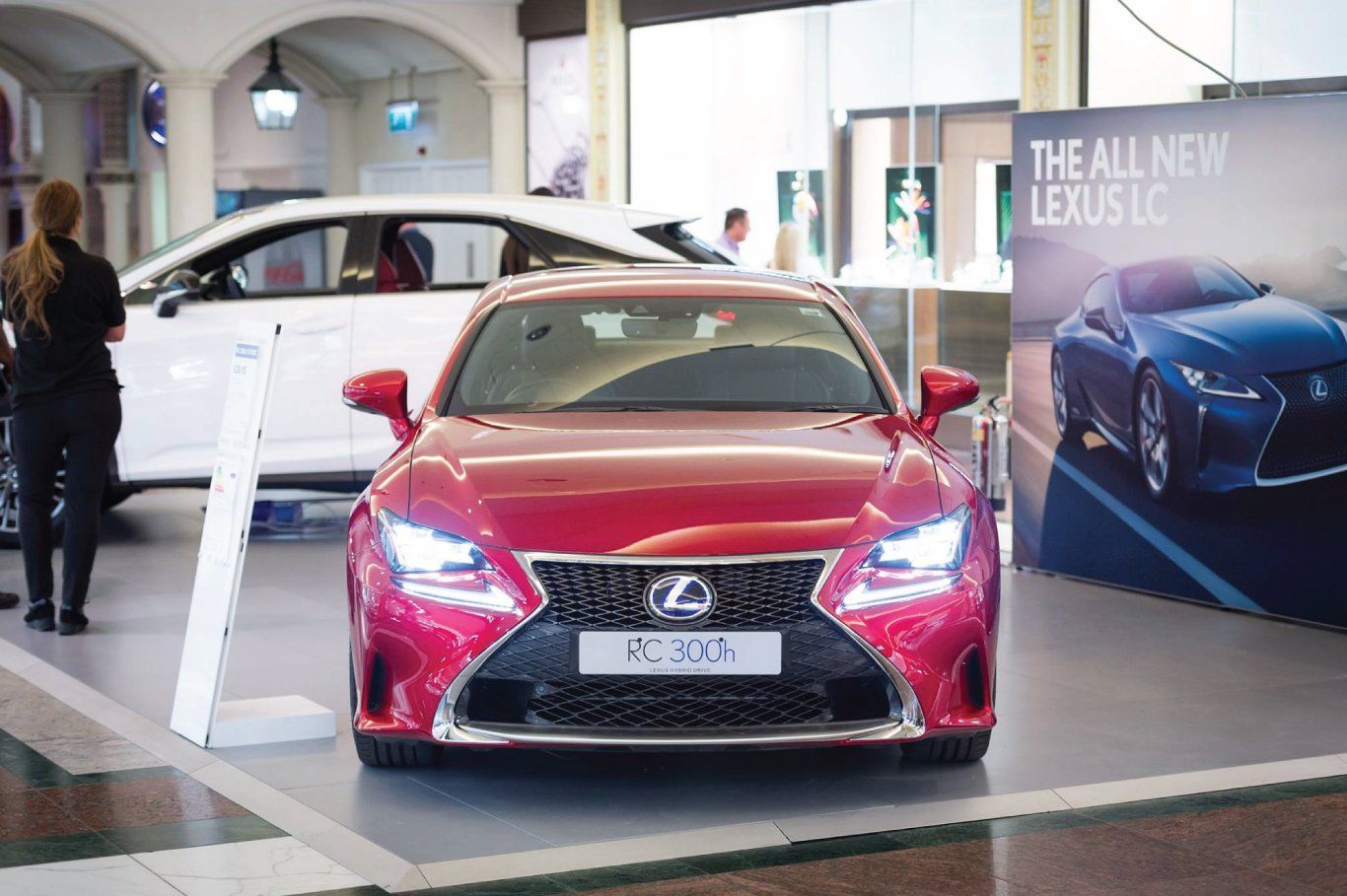 car advertising experiential marketing stand flooring