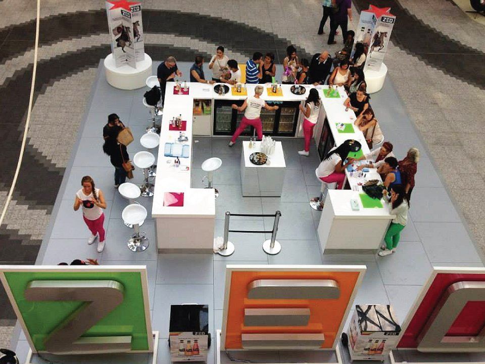 Floors for Brand Marketing Stands