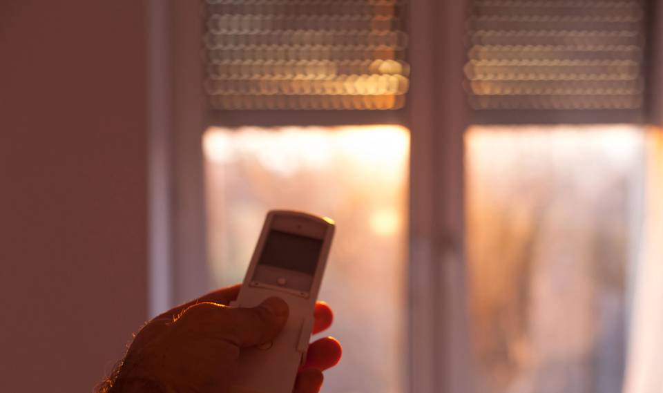 telecomando per apertura automatizzata tapparelle