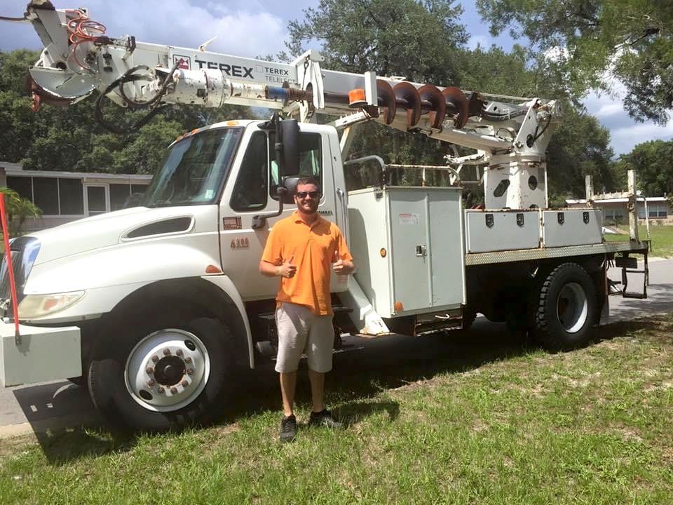 RC Auger Truck & Employee Picture