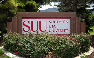 Souther Utah University sign outside of campus