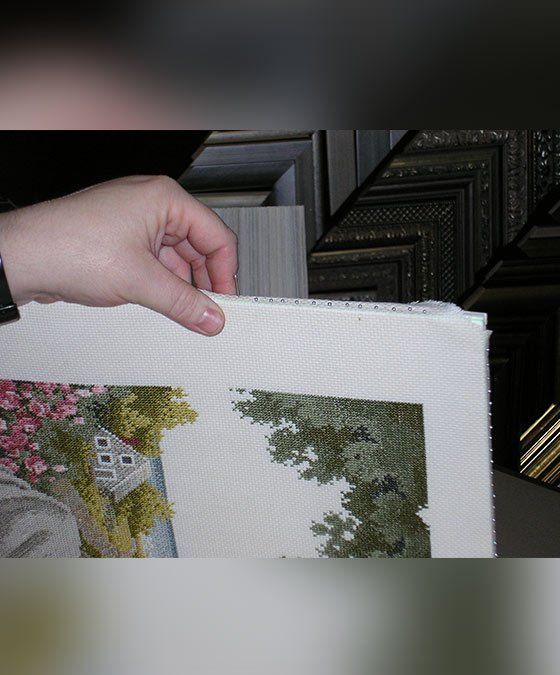 hall of frame art of girl sitting on tree canvas