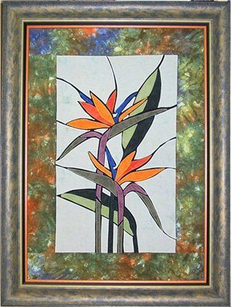 hall of frame colourful painting in a custome frame