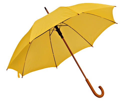 Yellow umbrella