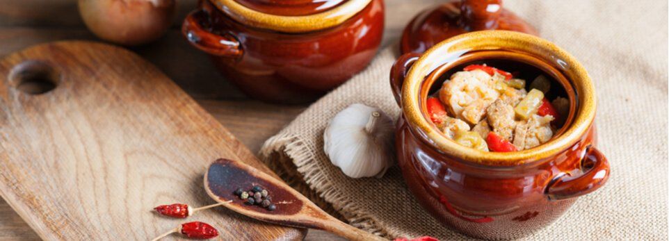 Casseruola in ceramica