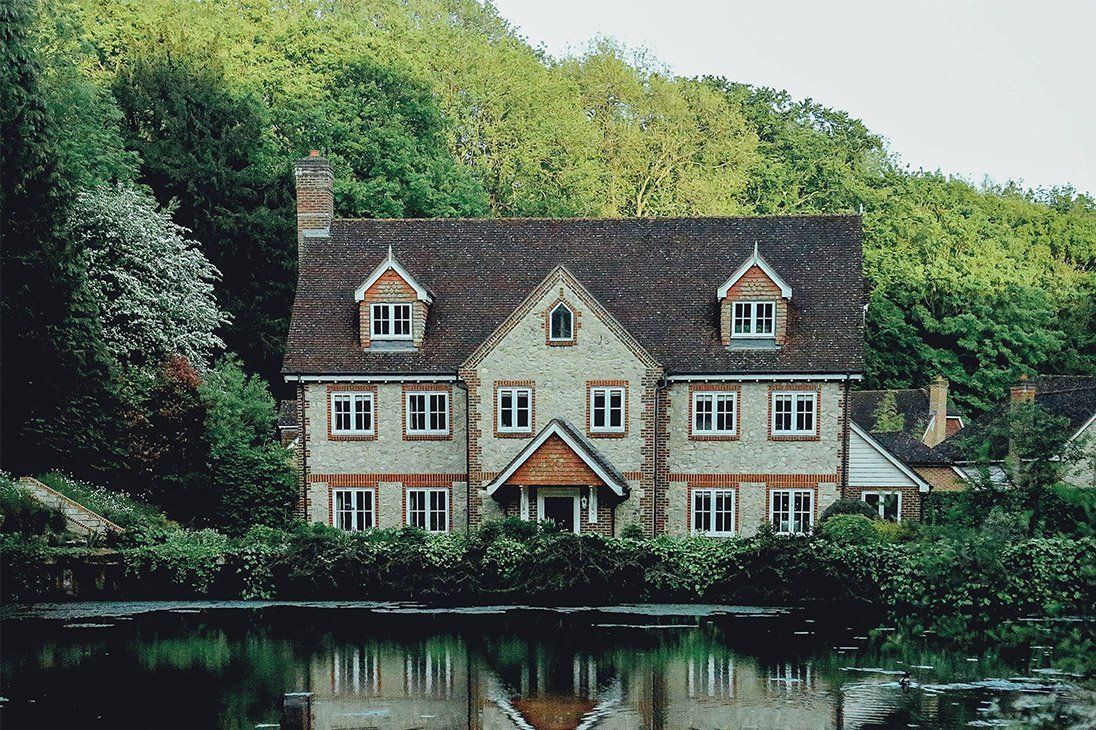 Large House In The River