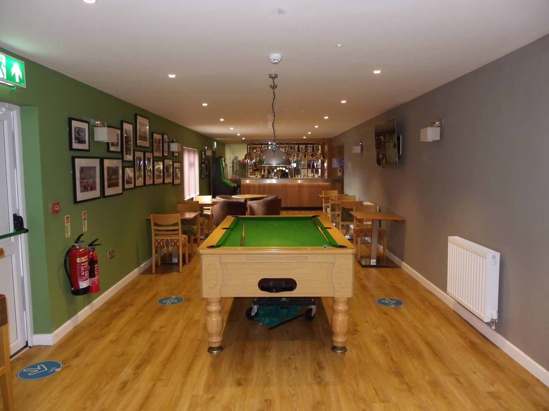 Pool table at Riverside Holiday Village