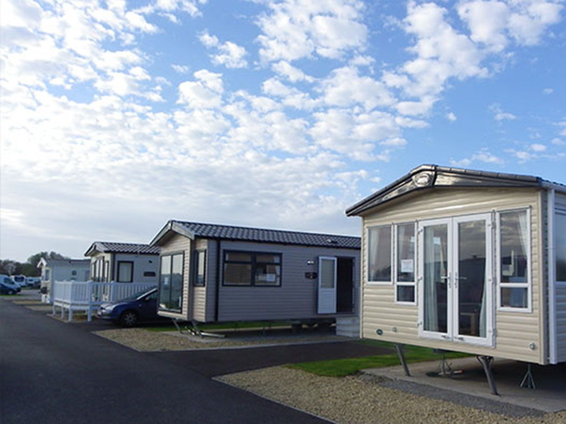 Static caravans for sale at Rose Farm holiday park near Brean.