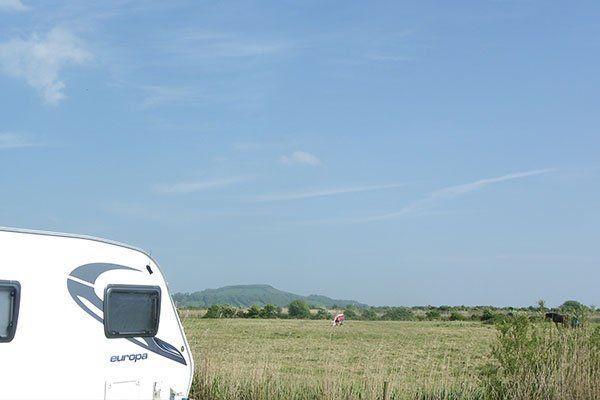 Grass Fields near Rose Farm Holiday Park