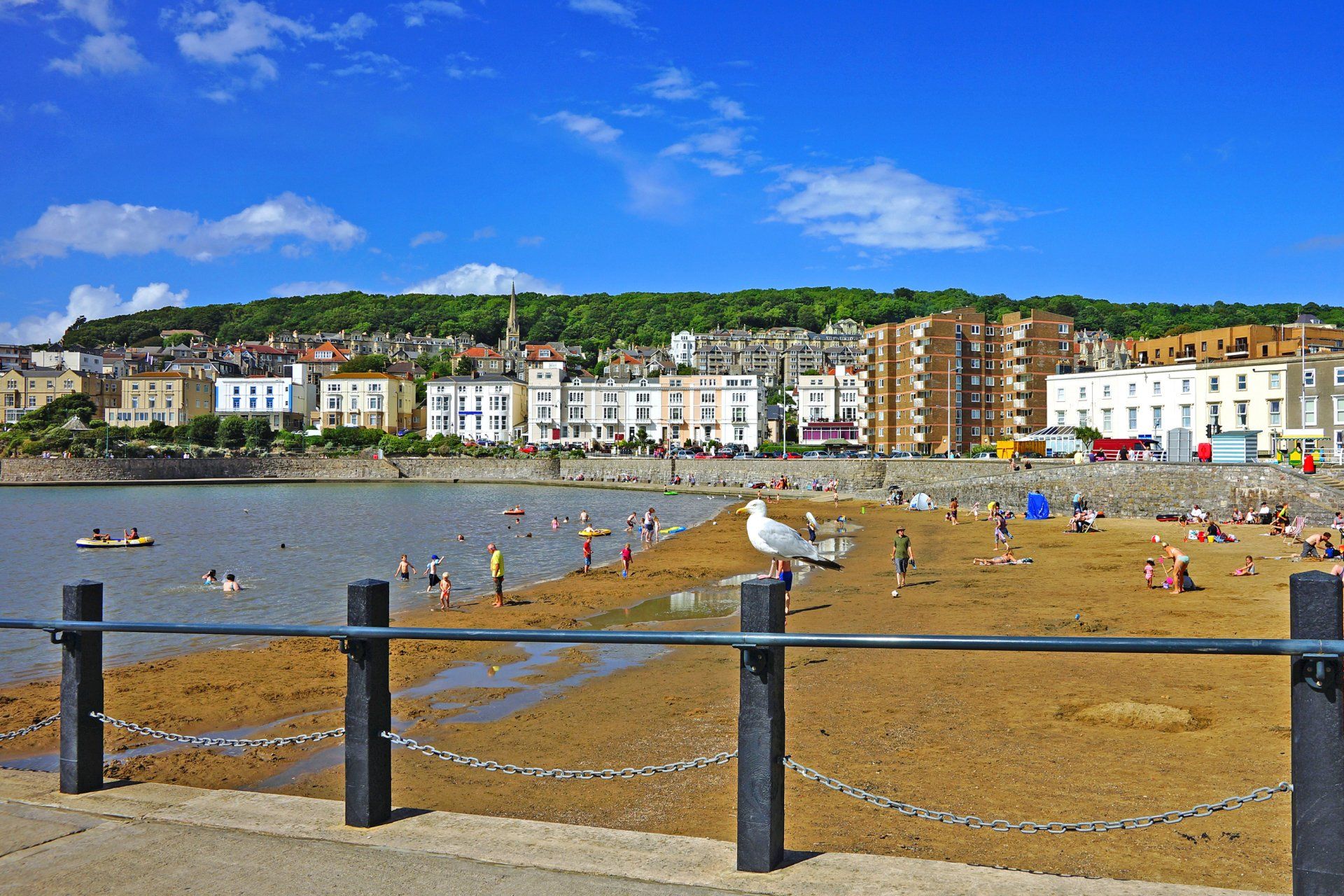 Knightstone Island in Weston-super-Mare