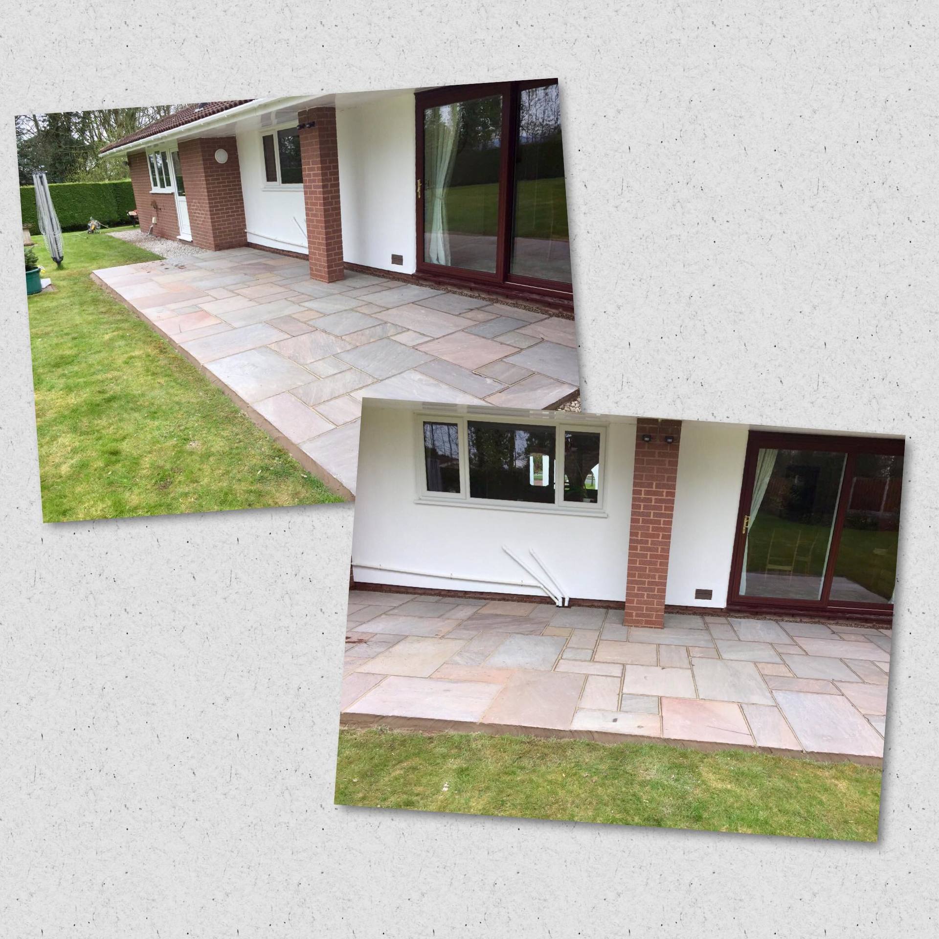 new tiles laying