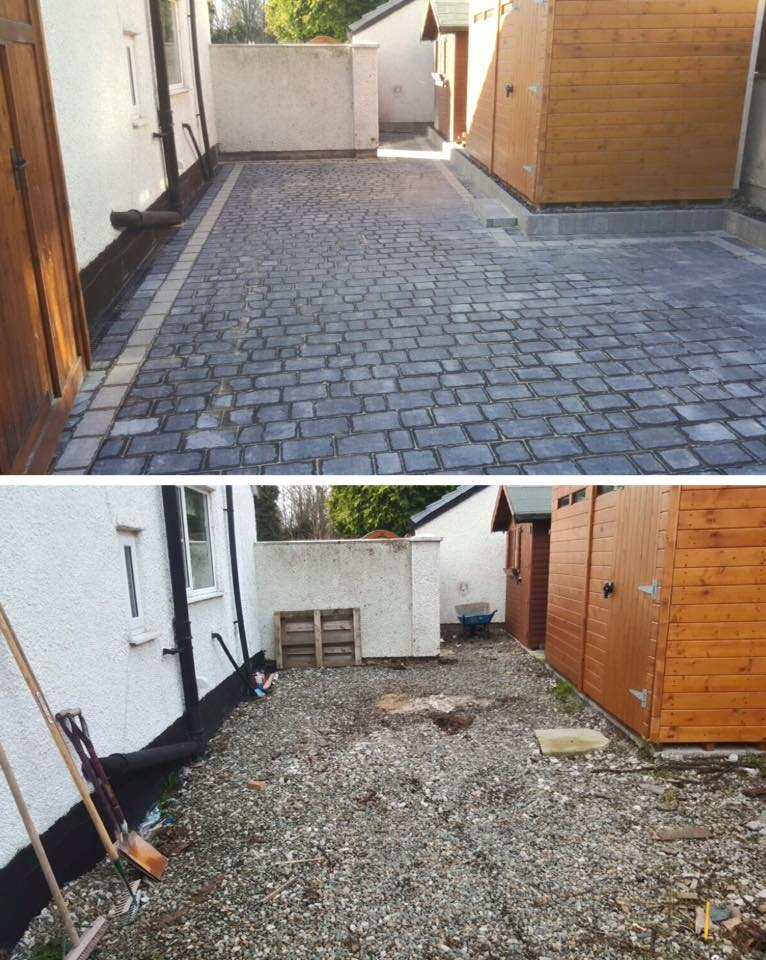tiling work