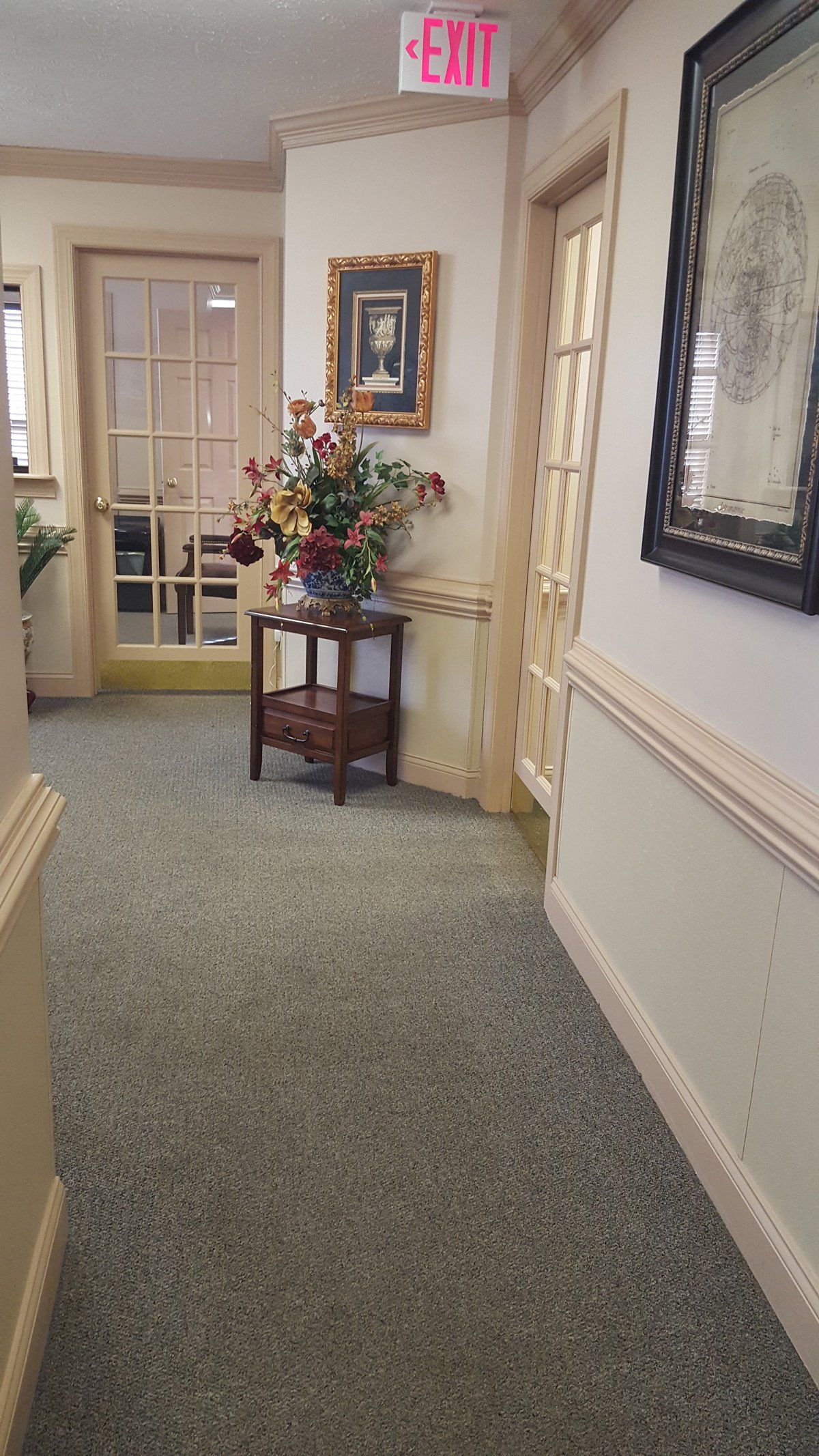 Beautiful Plant Between Two Doors — Fayetteville, NC — Cape Fear Behavioral Health Center, LLC