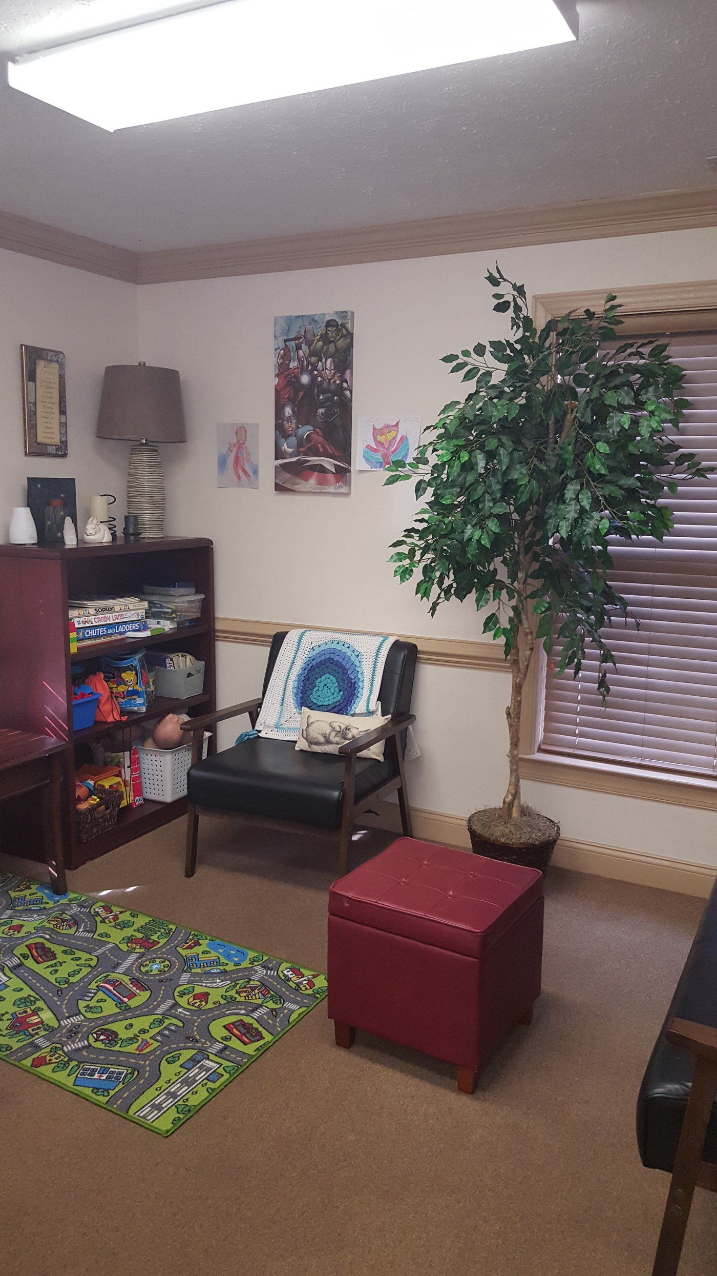 Tall Plant Beside The Chair — Fayetteville, NC — Cape Fear Behavioral Health Center, LLC