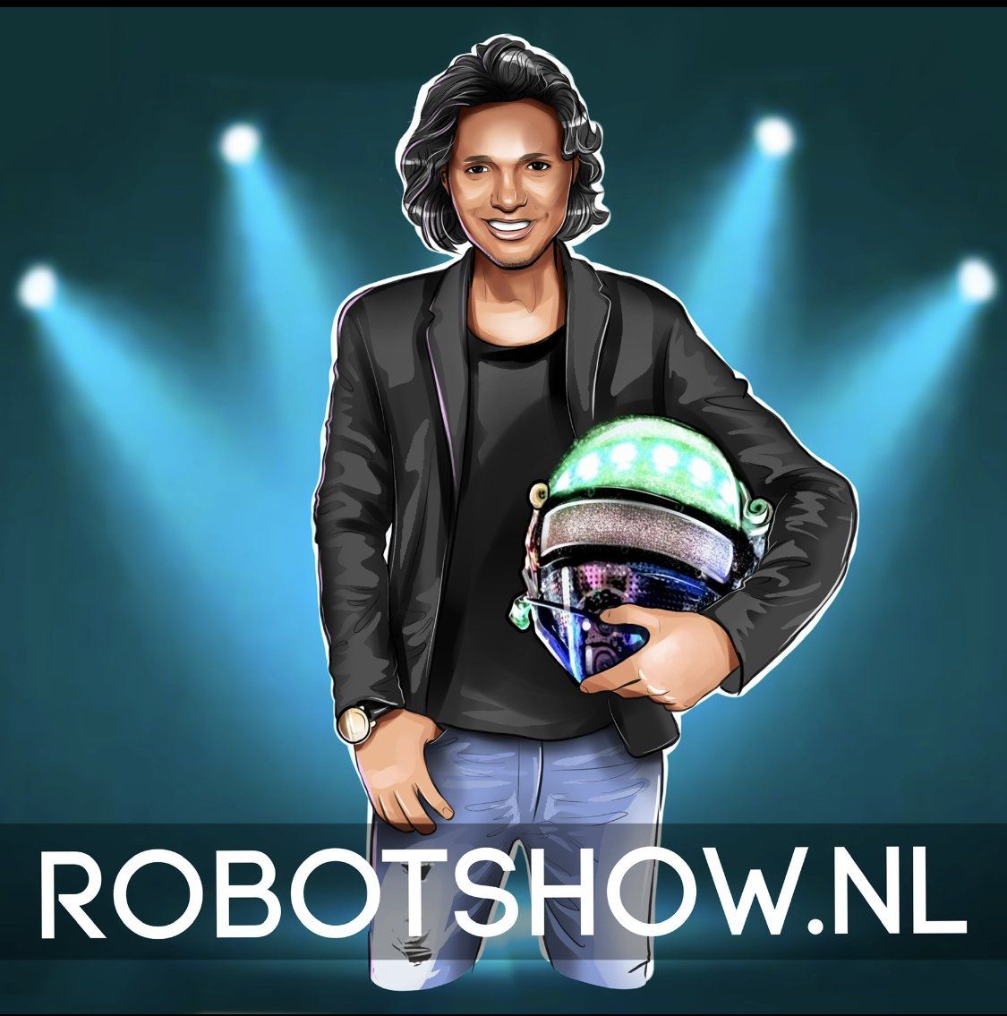 Logo LED Robot Show