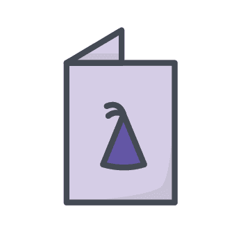 party invitation icon