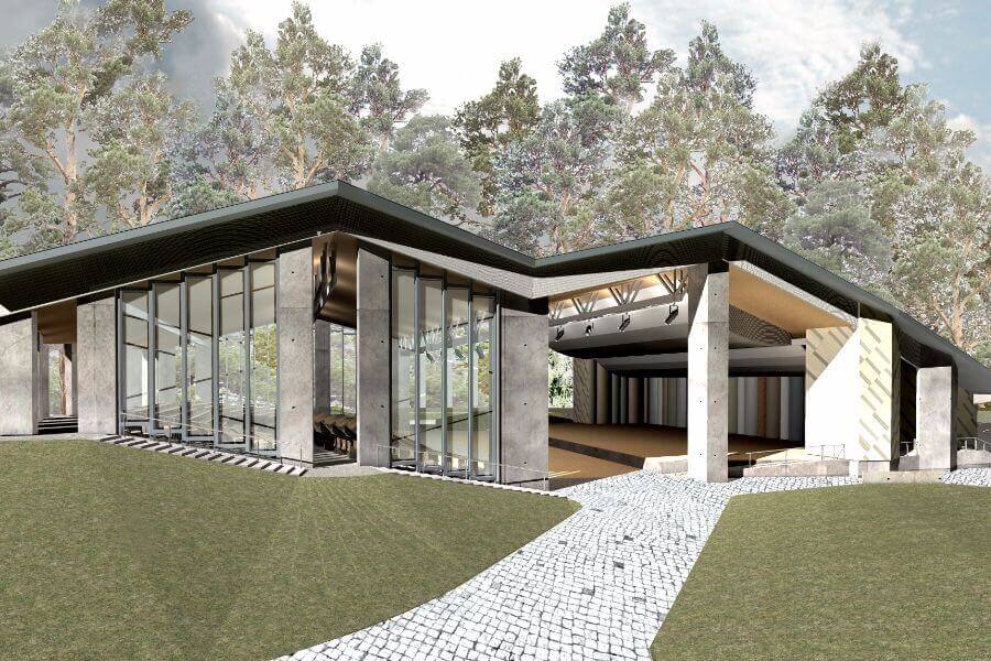 Open-air stage in Roja | MODUS-R