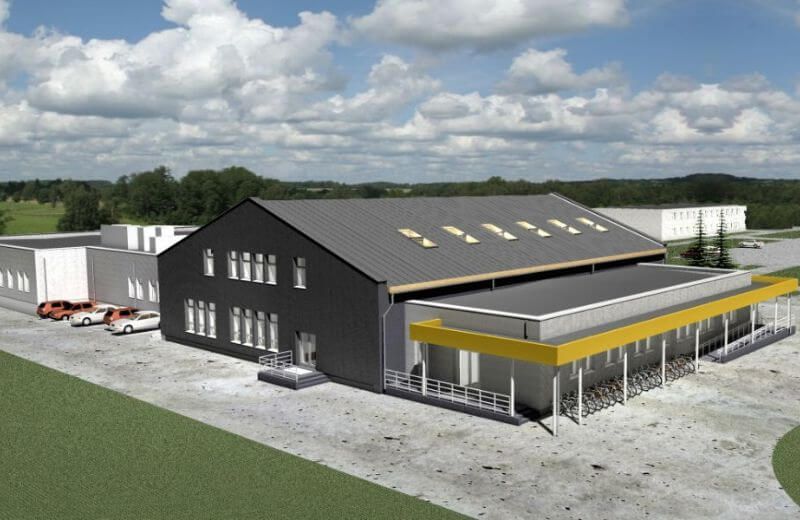 New canteen building | Arhitecture Office MODUS-R | Architecture. Designing