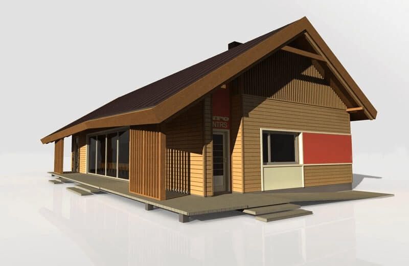 Info Center at Ski Slope Reina trase | MODUS-R