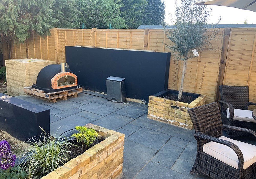 Backyard renovation