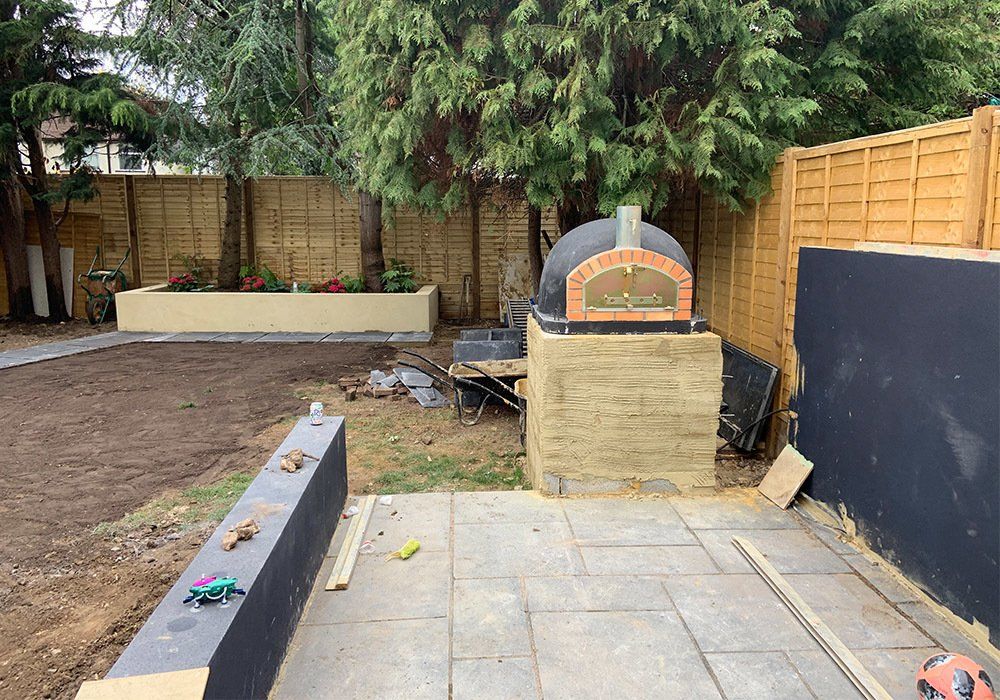 backyard renovation